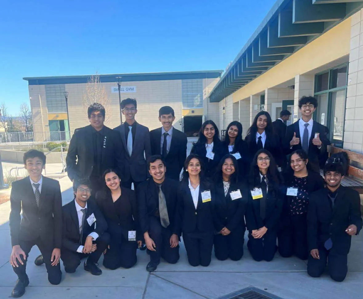 Irvington FBLA members at the 2024 Bay Section Leadership Conference