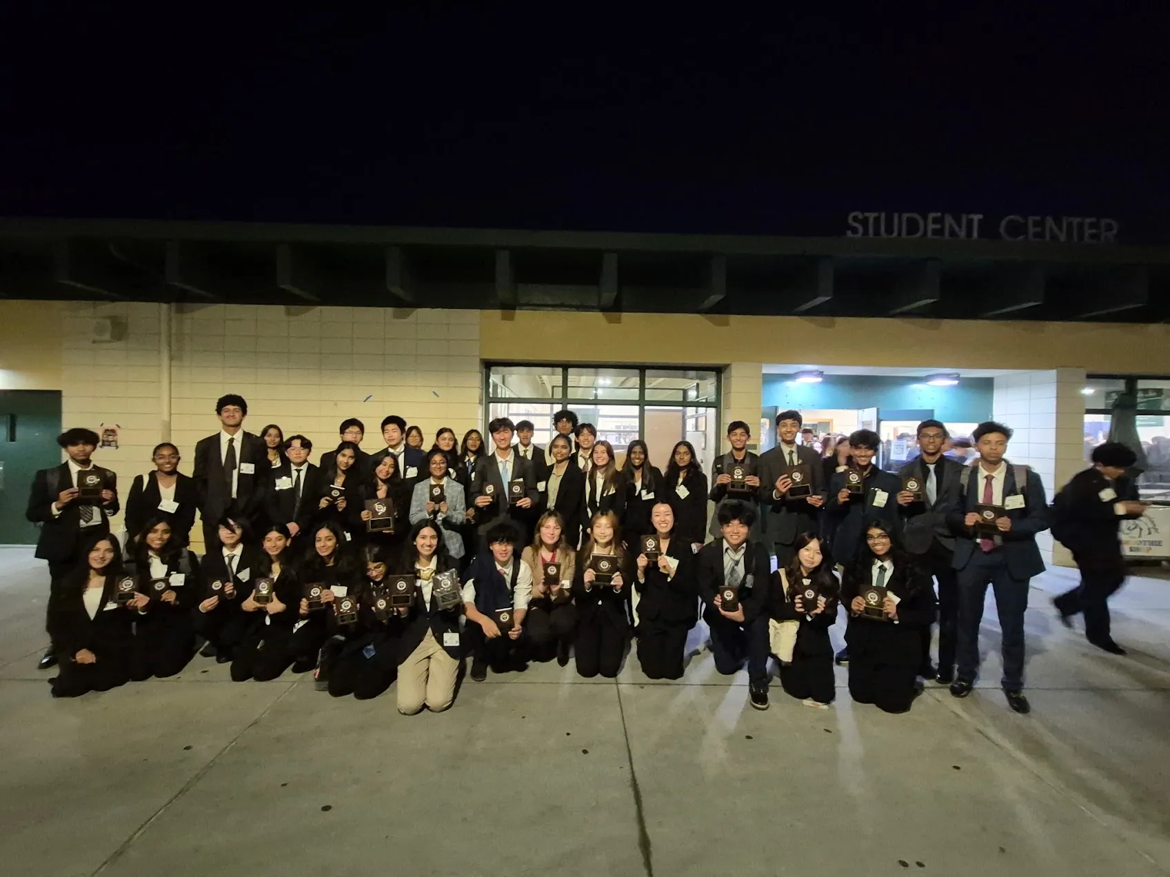 Irvington FBLA members at the 2025 Bay Section Leadership Conference
